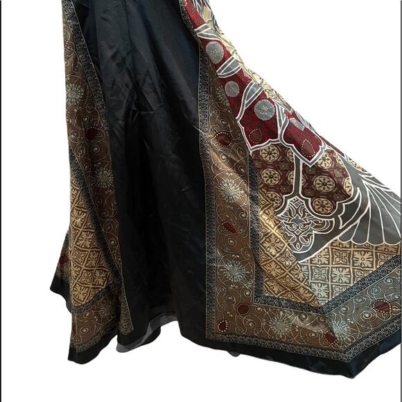 Rubber Ducky Baby Doll Midi Dress Women Small Black USA VTG Y2K Boho Hippie NEW - Picture 5 of 10